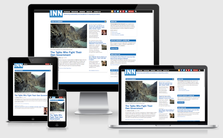 INN's new website makes it easy to access members' stories and our resources and programs on any device.